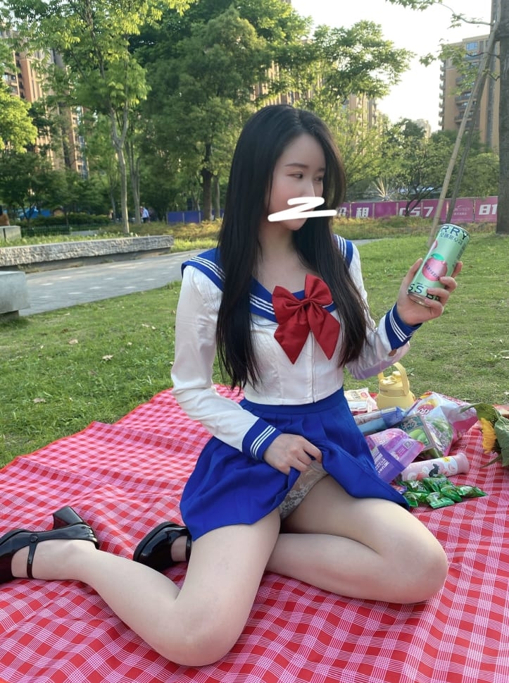 图片[2]-【微-密】July芝岚-户外野餐 [59P-89M]-写真栈-xiezz.cc