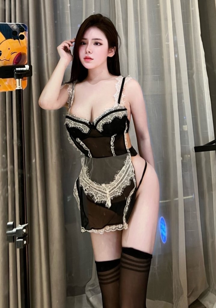 图片[1]-【微-密】奔跑的晶螺儿-性感女仆装 [30P-53M]-写真栈-xiezz.cc