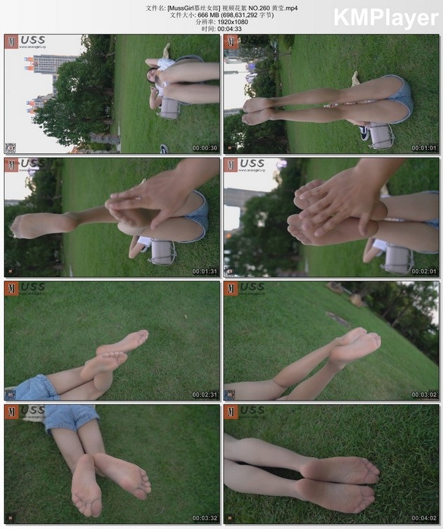 [MussGirl慕丝女郎] 视频花絮 NO.260 黄莹[1V-666.7M]