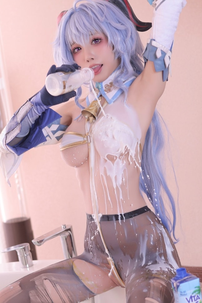 图片[1]-水淼aqua – NO.126 原神甘雨[122P-150MB]-蜜桃啵啵