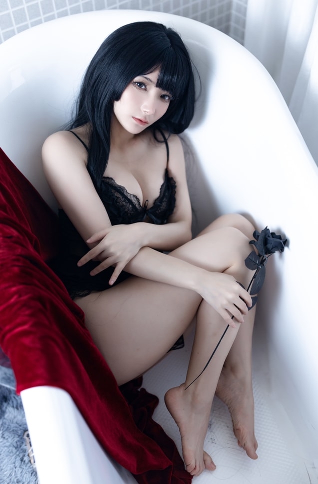 图片[2]-是三不是世w – NO.12 黑玫瑰[40P-313MB]-写真栈