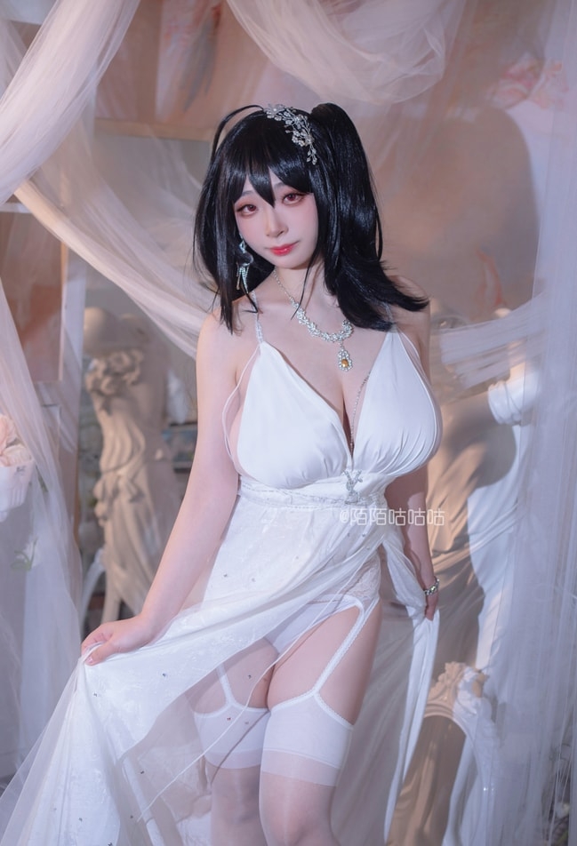 图片[2]-韶陌陌 – NO.023 大凤 婚纱 [18P-182MB]-写真栈