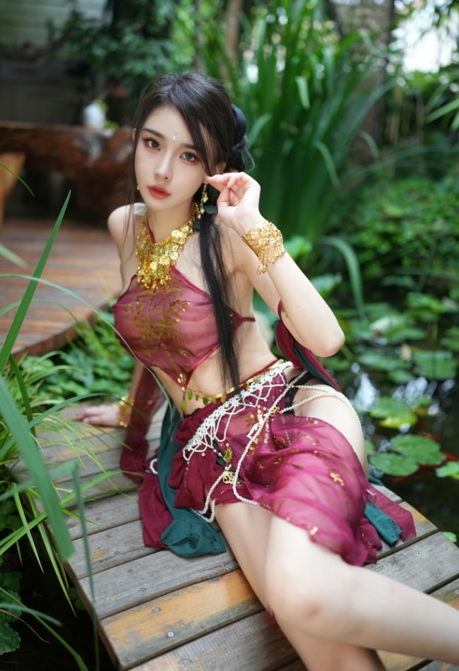 图片[1]-余多多Dudu – 妲己的古风诱惑力[27P-280MB]-蜜桃啵啵