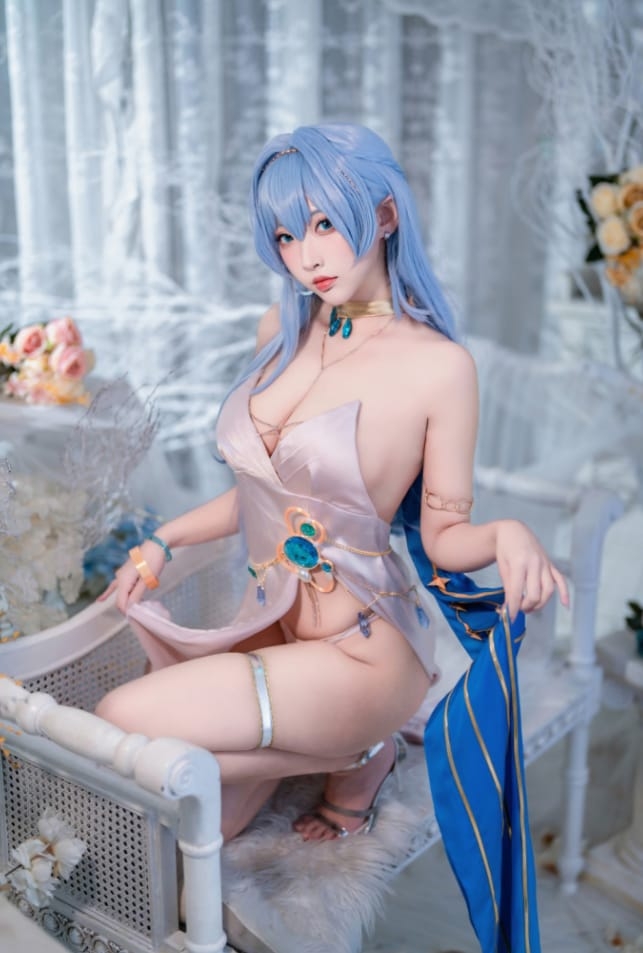 图片[1]-宫本桜 – NO.11 NIKKE 胜利女神 海伦娜礼服 [19P-176MB]-蜜桃啵啵