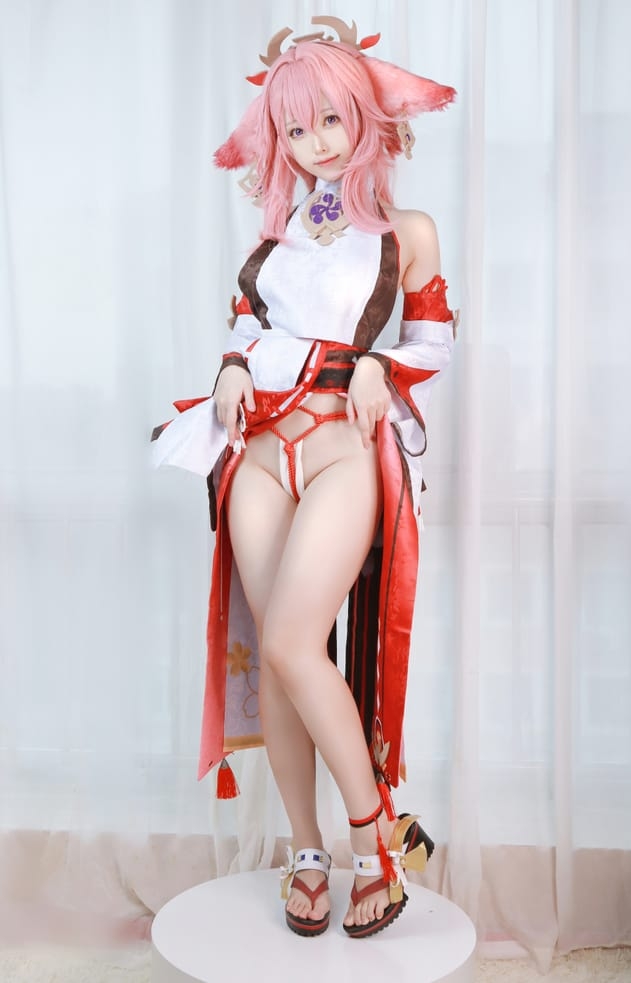 图片[1]-Asagiriai（愛ちゃん）- NO.07 原神Yae Miko [34P-452M]-写真栈