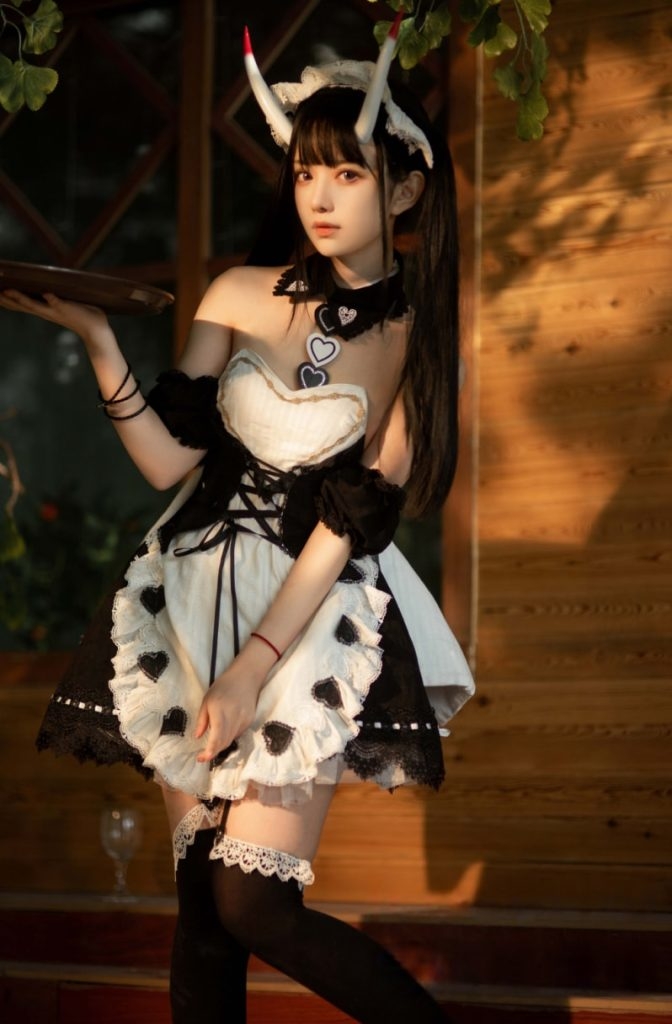 图片[1]-Shika小鹿鹿 NO.123 能代女仆[44P-192MB]-写真栈