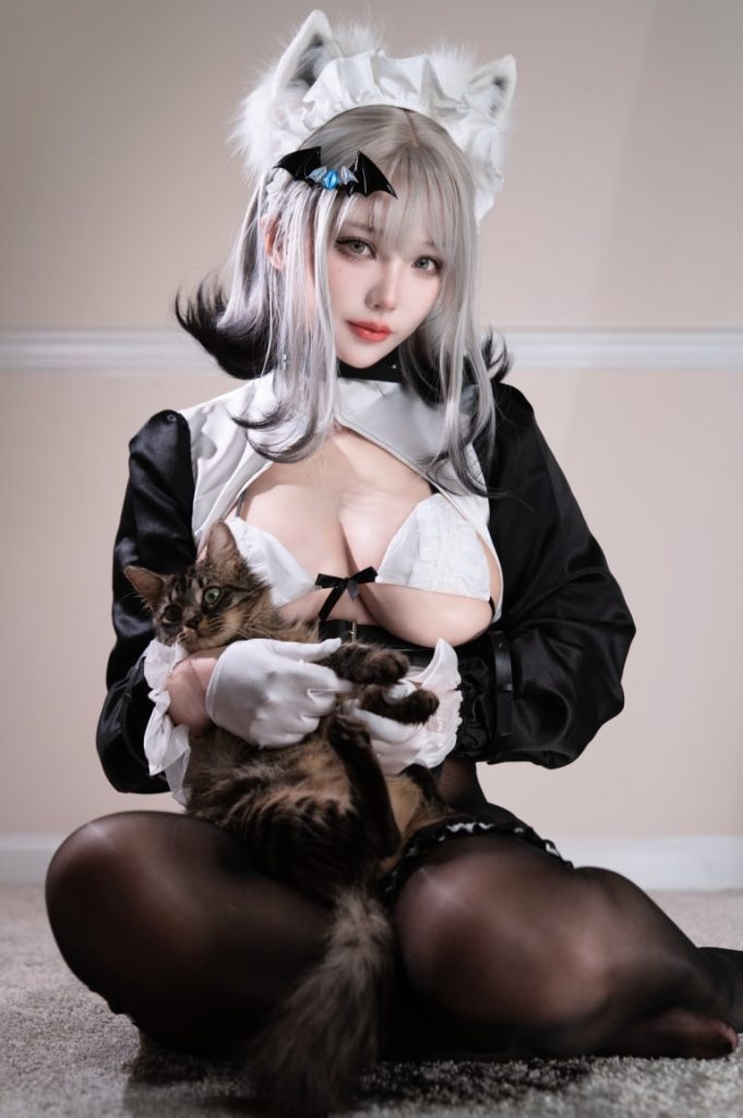 图片[1]-狐洛洛子 NO.05 拘束银狐[50P-708MB]-蜜桃啵啵