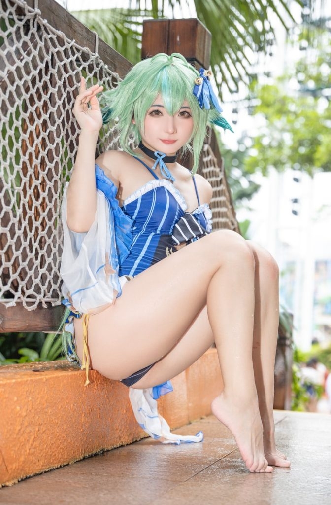 图片[1]-是三不是世w – NO.40 砂糖泳装[44P-129MB]-蜜桃啵啵