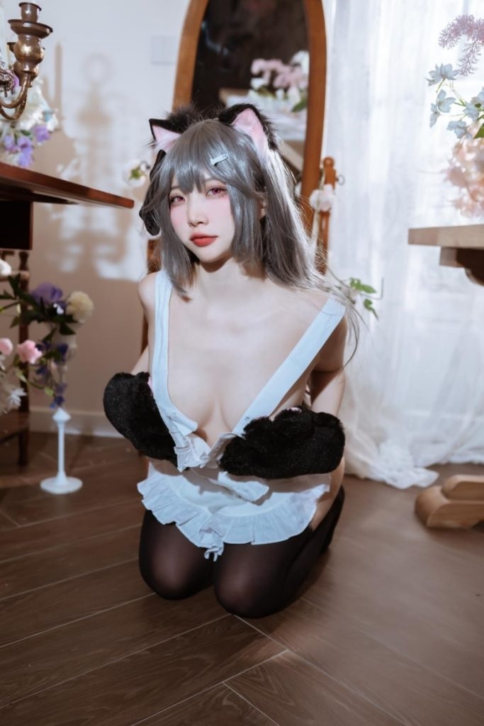 图片[1]-二佐Nisa – NO.195 碧蓝水星纪念围裙[41P-702MB]-蜜桃啵啵