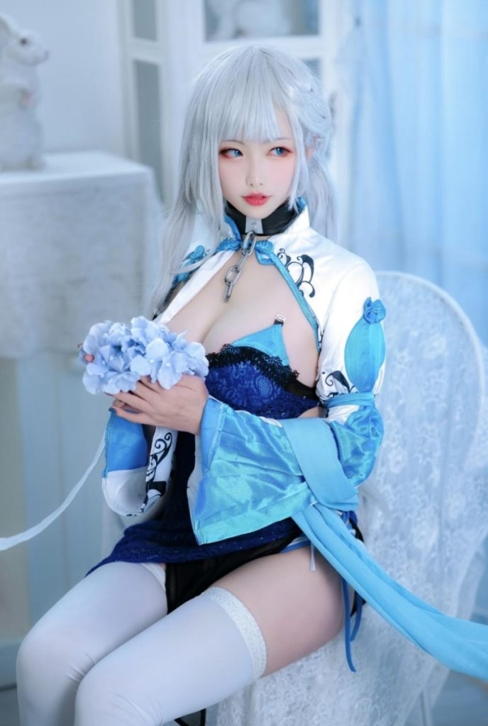 图片[1]-樱岛嗷 – NO.12 贝法尔斯特旗袍 [15P-144MB]-蜜桃啵啵