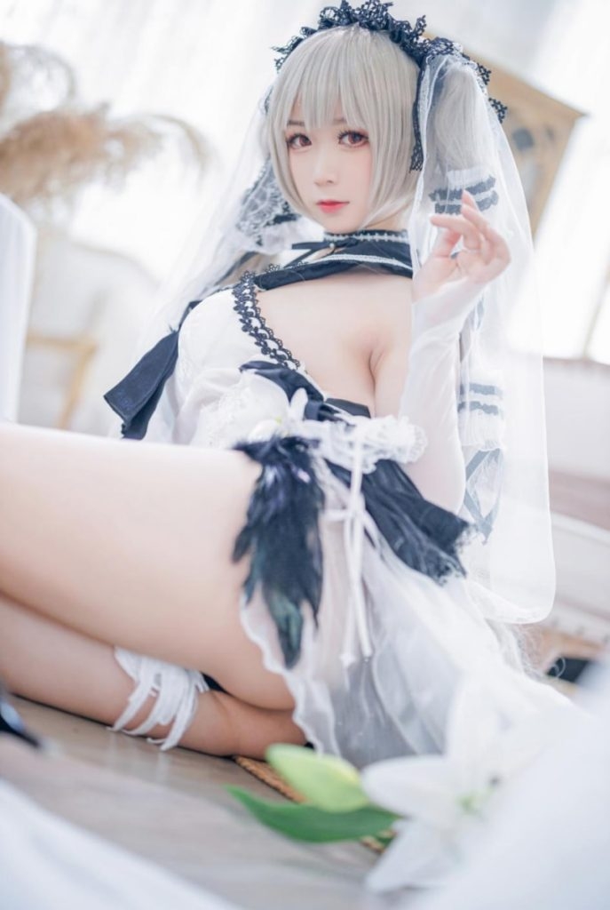 图片[1]-樱落酱w NO.032 碧蓝航线 可畏 礼服[20P-208MB]-蜜桃啵啵