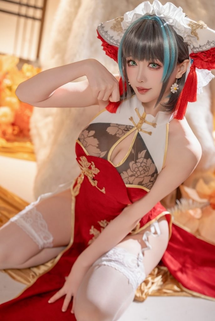 图片[1]-星之迟迟 NO.228 2025年02月计划D 碧蓝航线柴郡 [50P1V-987MB]VIP-蜜桃啵啵