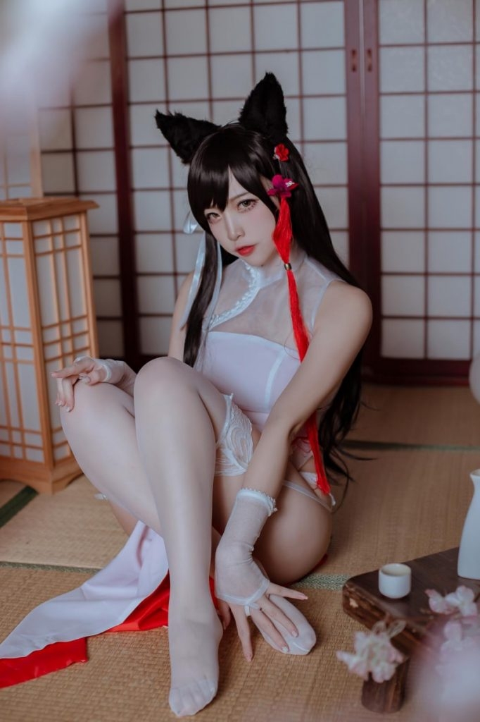 图片[1]-二佐Nisa – NO.196 犬之眷 碧蓝航线 爱宕 旗袍 [18P-204MB]-写真栈