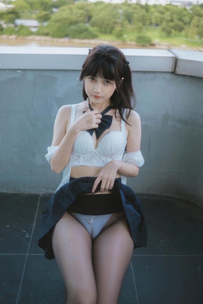 图片[1]-不呆猫 NO.061 JK学妹户外[59P-390MB]-蜜桃啵啵