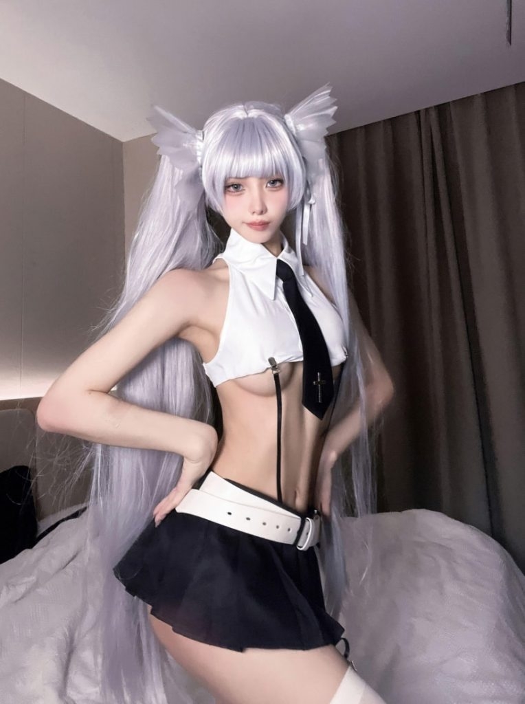 图片[1]-果咩酱w NO.046 天使女警 [23P-163M]-写真栈