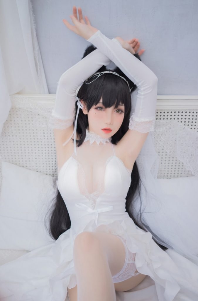 图片[1]-焖焖碳 NO.042 爱宕花嫁 [20P-211MB]-写真栈