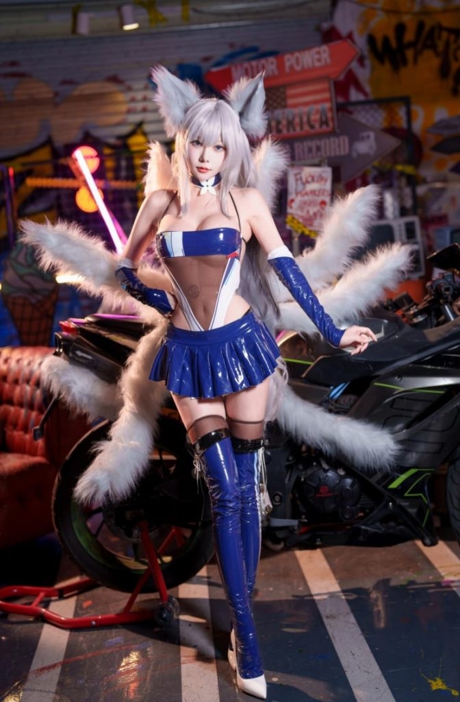 图片[2]-香草喵露露 NO.065 信浓赛车 [12P1V-1.15GB]-写真栈