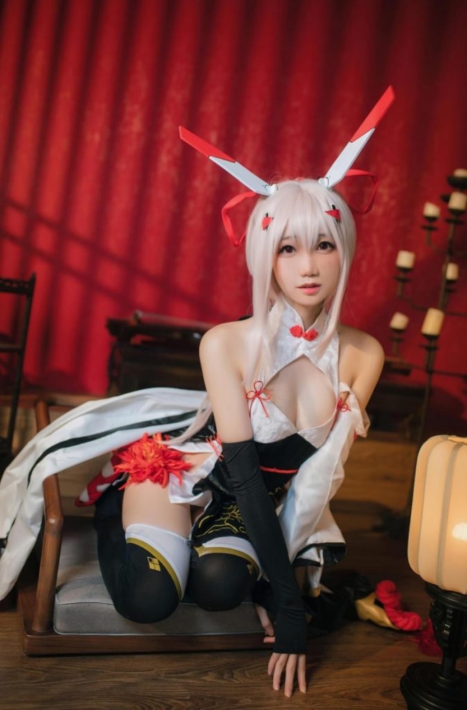 图片[1]-焖焖碳 NO.044 碧蓝航线-绫波旗袍新岁之鬼神[25P-417MB]-蜜桃啵啵