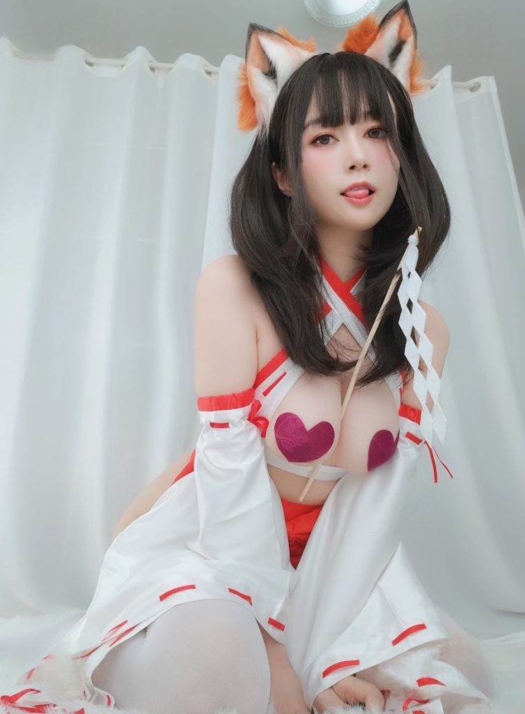 图片[1]-白银81 NO.140 神社小狐狸[93P7V-596MB]VIP-写真栈