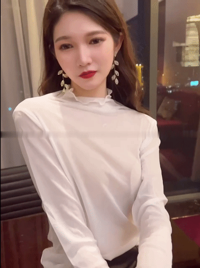 程程程 绯月樱 2025 创作花絮 轻氧质感轻奢穿搭素材1（GIF）