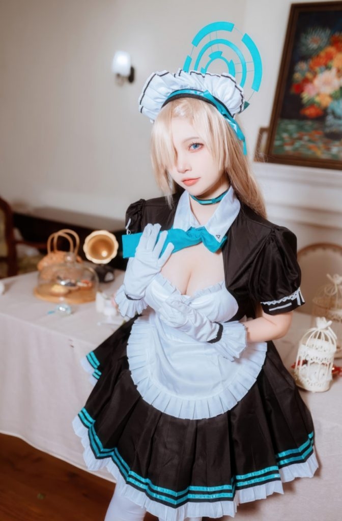 图片[1]-二佐Nisa – NO.212 蔚蓝档案-明日奈女仆[30P-260MB]-蜜桃啵啵